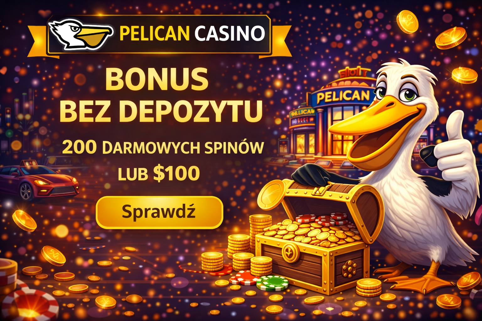 Pelican Casino bonus codes: gdzie szukać kodów promocyjnych?